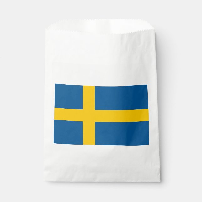 Sweden Flag Favour Bags (Front)