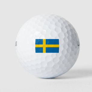Sweden Flag Golf Balls