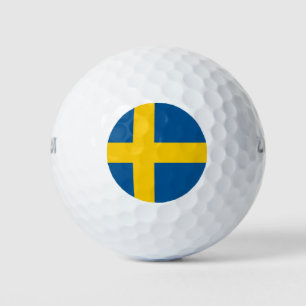 Sweden Flag Golf Balls