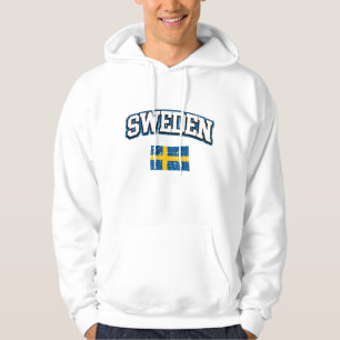 Sweden Flag Hoodie