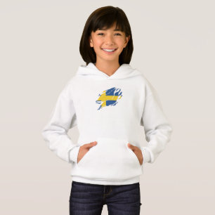 Sweden Flag Inside Me,Sverige inside Claw Mark