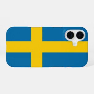 Sweden Flag iPhone 16 Case