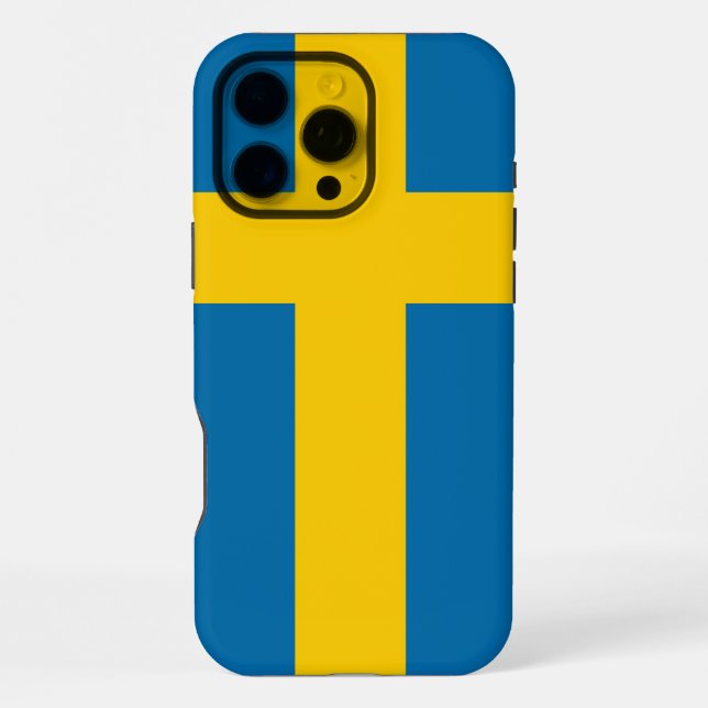 Sweden Flag iPhone Case (Back)