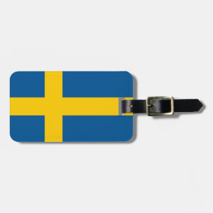 Sweden Flag Luggage Tag