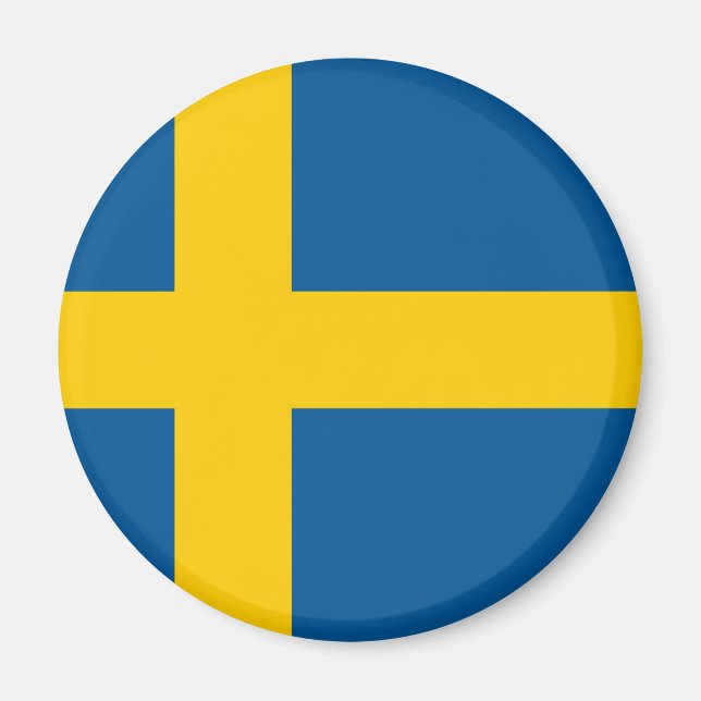 Sweden Flag Magnet (Front)