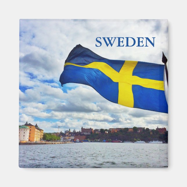 Sweden flag magnet (Front)