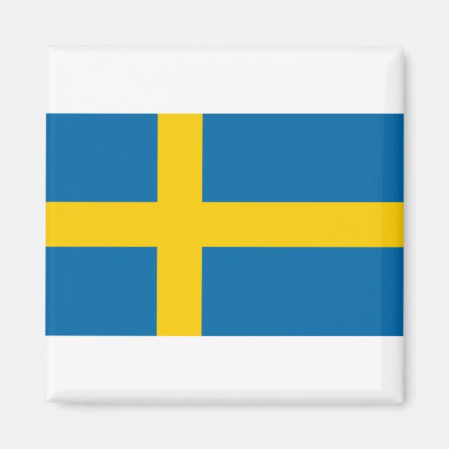 Sweden Flag Magnet (Front)