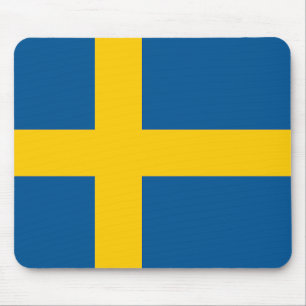 Sweden Flag Mouse Pad