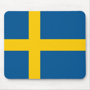 Sweden Flag Mouse Pad