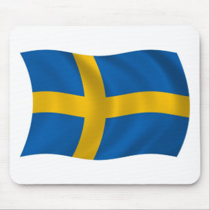 Sweden Flag Mousepad