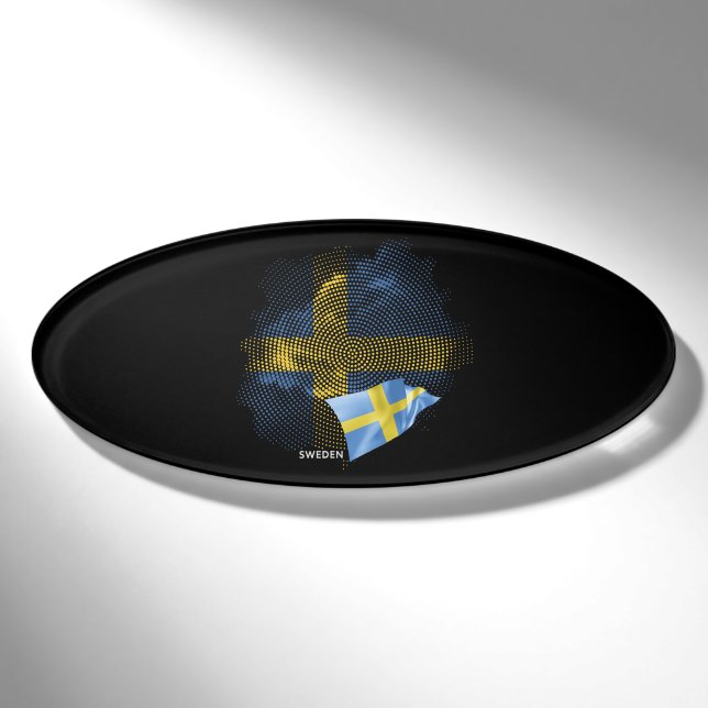 Sweden flag name tag (Front)