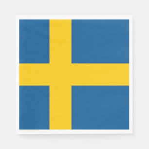 Sweden Flag Napkin