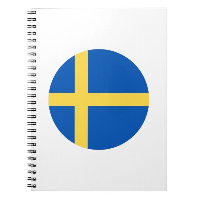 Sweden Flag Notebook (Front)
