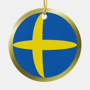 Sweden Flag Ornament