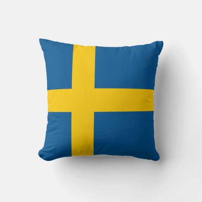 Sweden Flag pillow (Front)