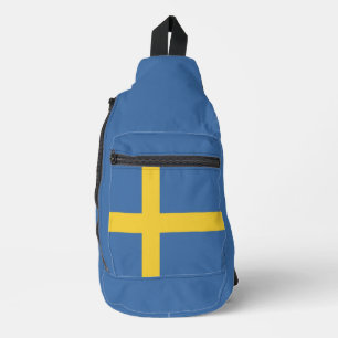 Sweden flag sling bag