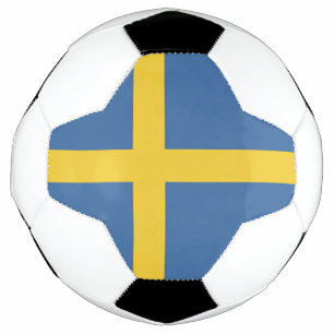 Sweden flag soccer ball
