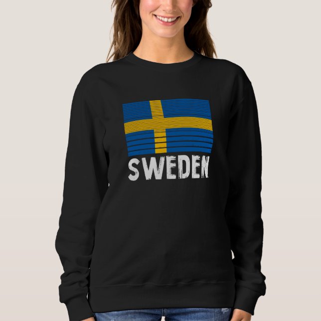 Sweden Flag Sweatshirt (Front)