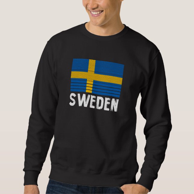 Sweden Flag Sweatshirt (Front)