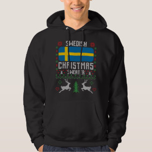Sweden Flag Swedish Christmas Sweater