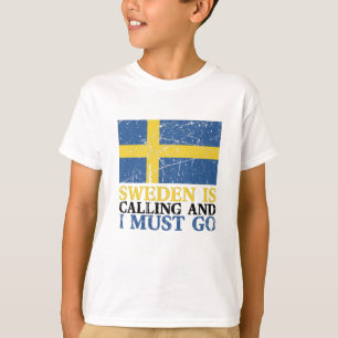 Sweden Flag T-Shirt