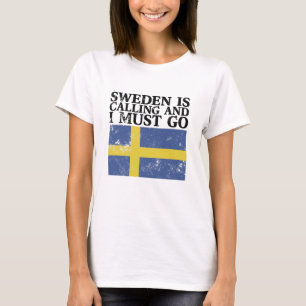 Sweden Flag T-Shirt
