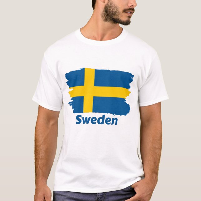 Sweden Flag T-Shirt (Front)