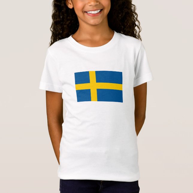 Sweden Flag T-Shirt (Front)
