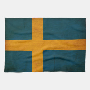 Sweden Flag Tea Towel