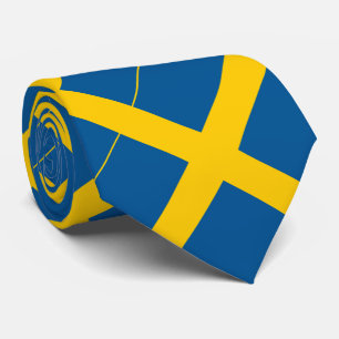 Sweden Flag Tie