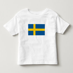 Sweden Flag Toddler T-Shirt