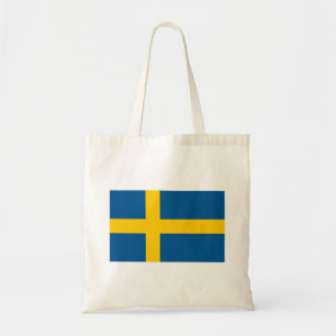 Sweden Flag Tote Bag