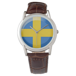 Sweden flag watch