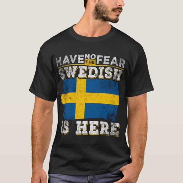Sweden Funny Swedish T-Shirt (Front)
