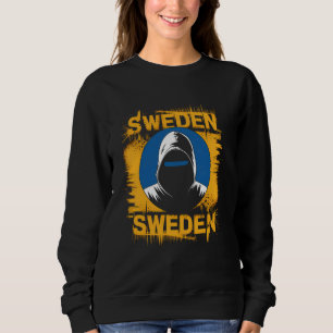 Sweden Gift Flag Sverige Vintage Sweden Malmö Swed Sweatshirt