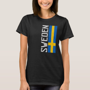 Sweden Heritage Pride Country Support Swedish Flag T-Shirt