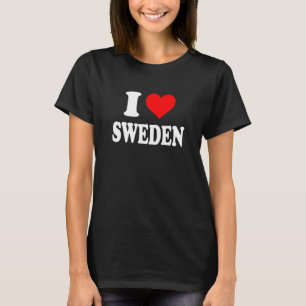 Sweden - I Heart Sweden - I Love Sweden T-Shirt