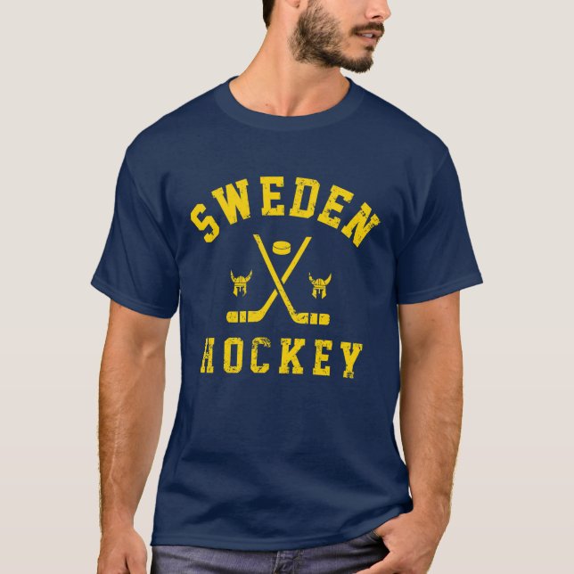 Sweden Ice Hockey  T-Shirt (Front)