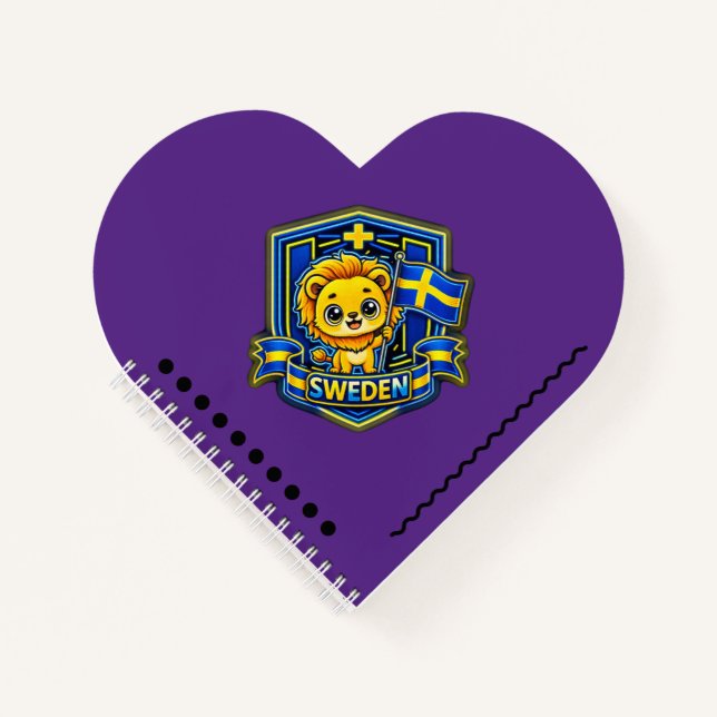 Sweden Kids Notebook (Front)