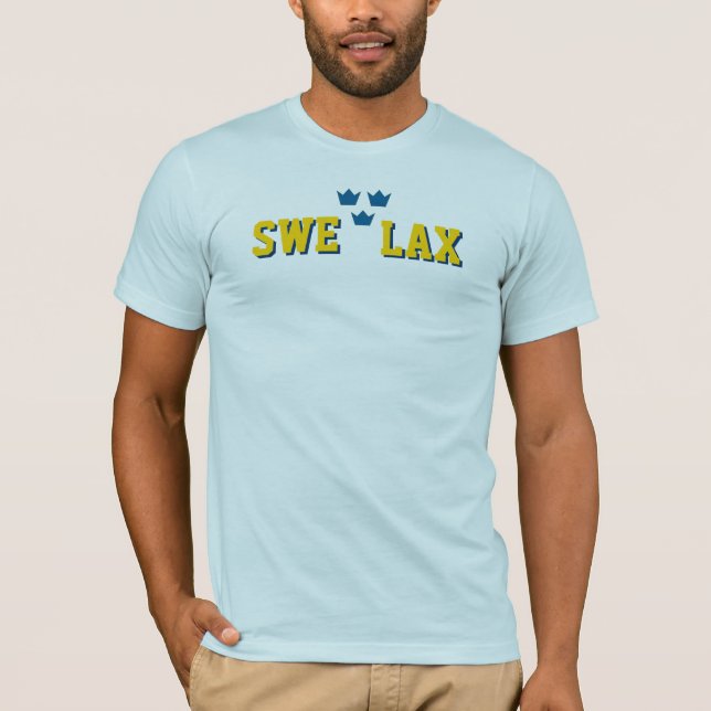 Sweden Lacrosse T-Shirt (Front)