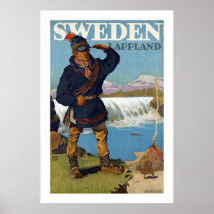 Sweden ~ Lappland Poster