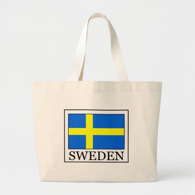 Sweden Large Tote Bag (Front)