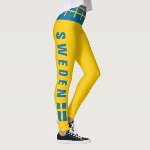 Sweden Leggings Mini Flag Deluxe