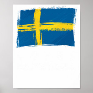 Sweden Loves Basketball Poster