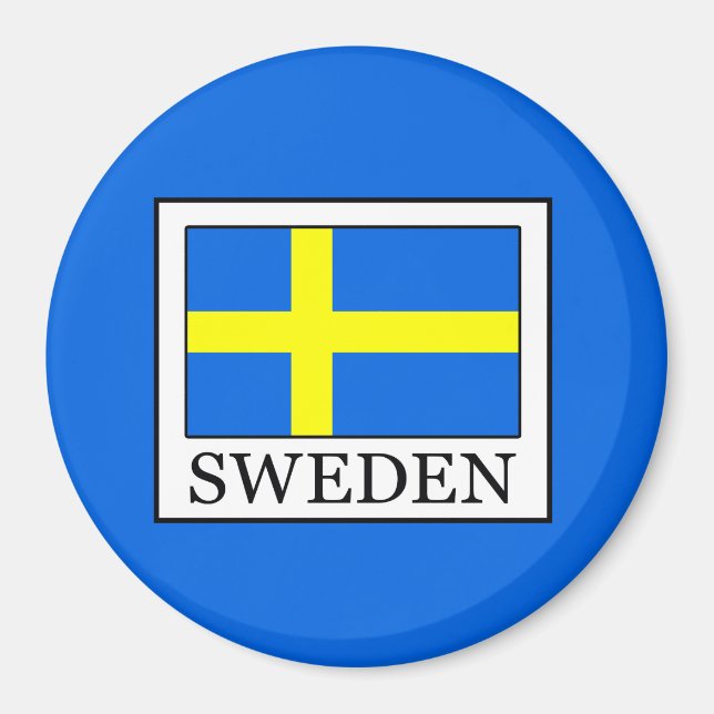 Sweden Magnet (Front)