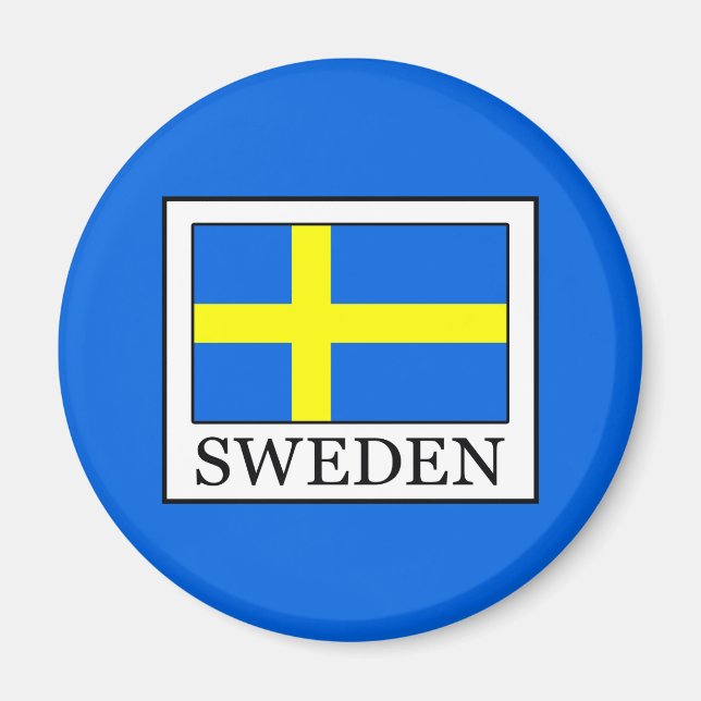 Sweden Magnet (Front)