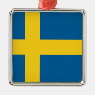 sweden metal tree decoration