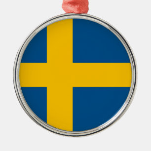 Sweden Metal Tree Decoration