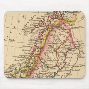 Sweden, Norway 2 Mouse Pad