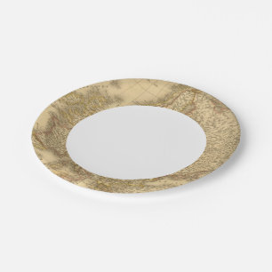 Sweden, Norway, and Demark Paper Plate